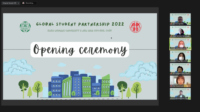 The opening ceremony with a public lecture was held on 9 July via Zoom.